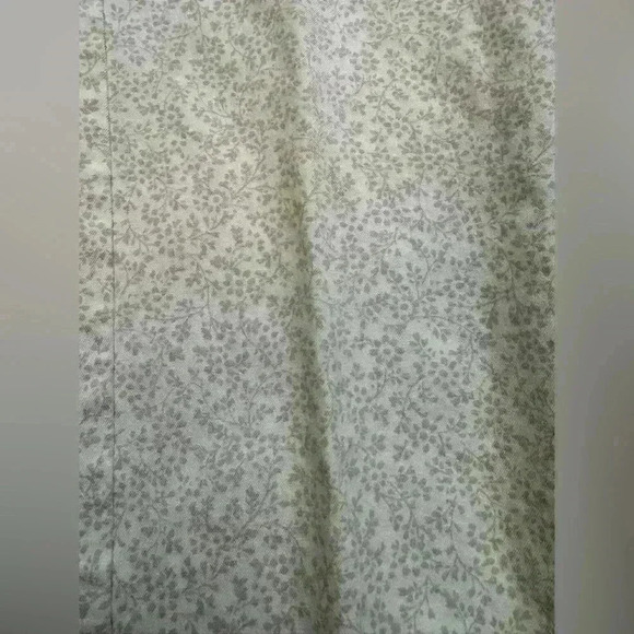 Isaac Mizrahi Live! Tall 24/7 Stretch Ditsy Floral Pants Ivory 14 TALL A392880 - Picture 6 of 10